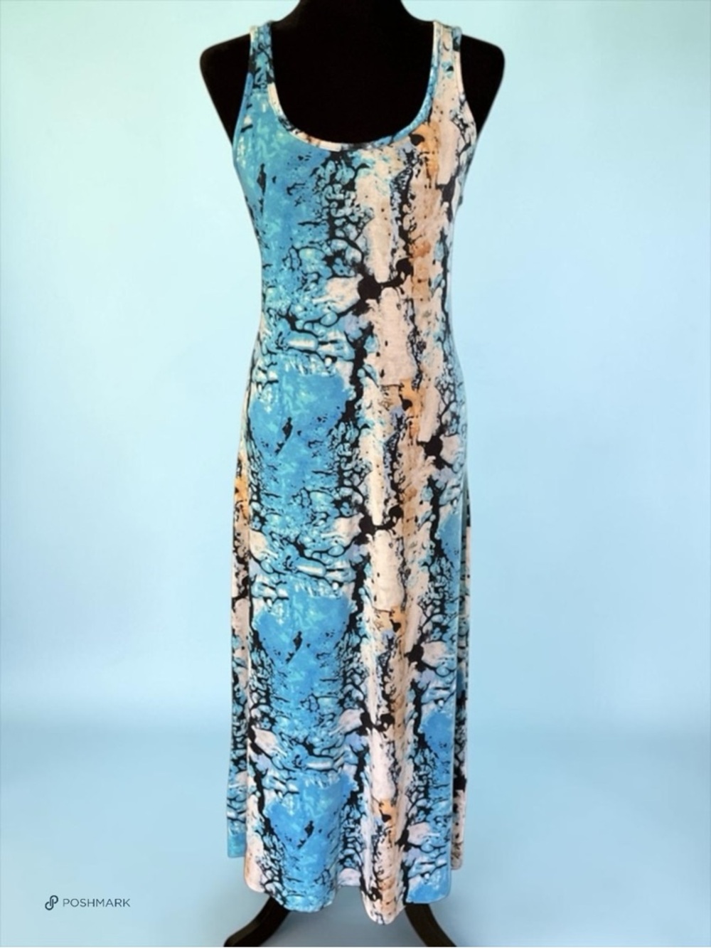 💖 Trendyland Abstract Racerback Maxi Dress 💖